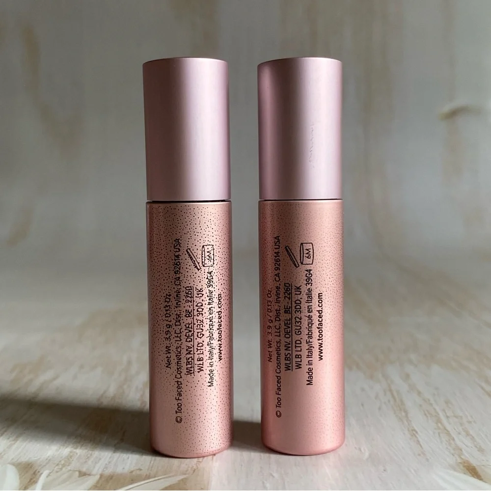 2x Too Faced Better Than Sex Mini Masacara, 3.9g/ 0.13 fl oz, Brand New